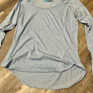 Magellan Outdoors Sky Blue Women's Long Sleeve Tee
